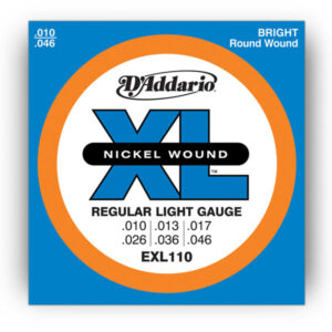 D'Addario EXL110 Electric Guitar Strings Light 10-46