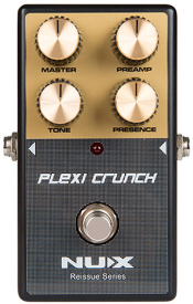 NU-X Reissue Series Plexi Crunch Effects Pedal Classic British High Gain Tone.