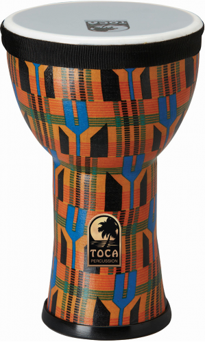 Toca Freestyle 2 Series Doumbek 6" in Kente Cloth