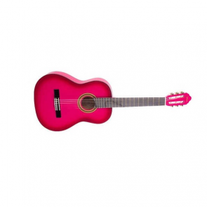 Valencia VC101PKS 1/4 size Nylon String Guitar Pink