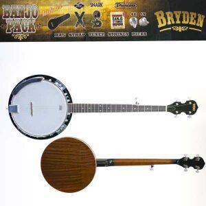 BRYDEN 5 String Banjo Pack.