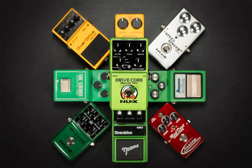 NU-X Core Stompbox Series Drive Core Deluxe MKII Effects Pedal - Image 2