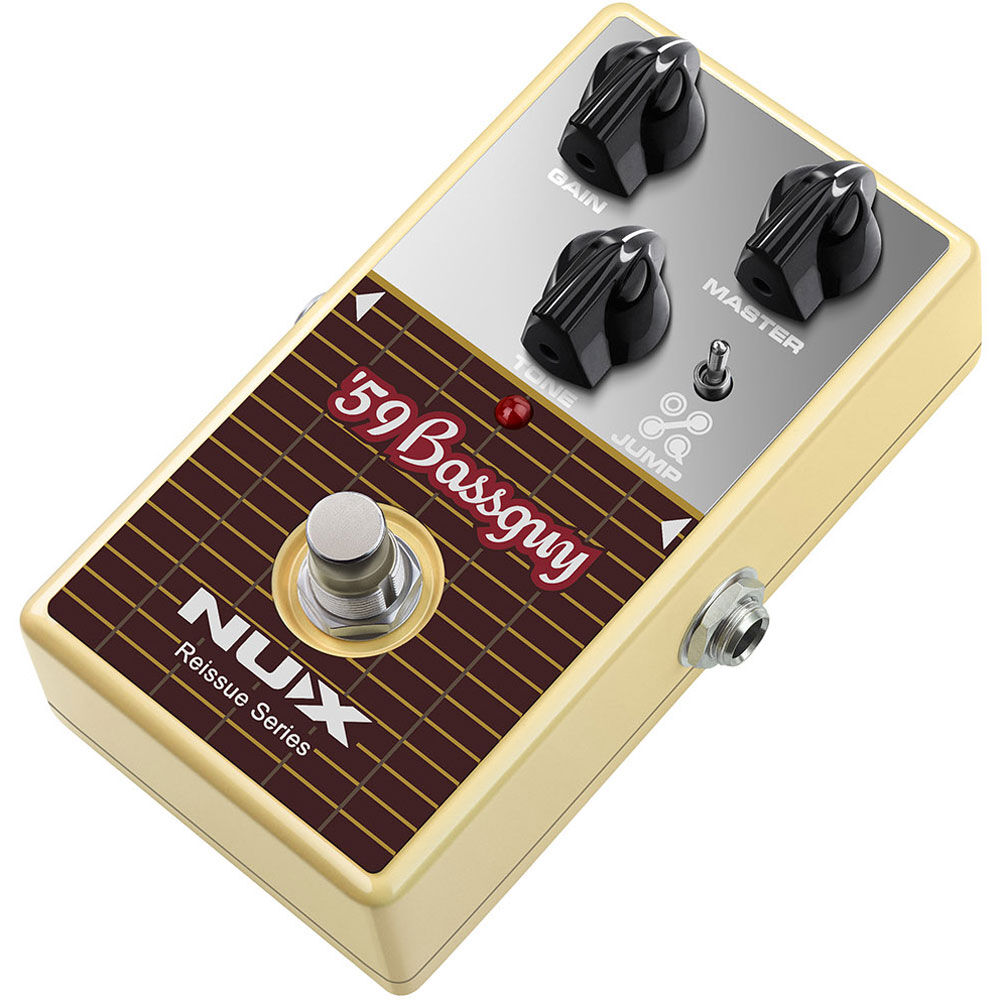 NU-X Reissue Series '59 Bassguy Effects Pedal Legendary Fender '59 Bassman Amp Emulator